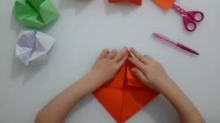 Kagittan Tuzluk Yapimi Origami Oyunu Tarz Kadin