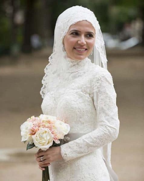 Kapalı tesettür Gelinlik Modelleri
