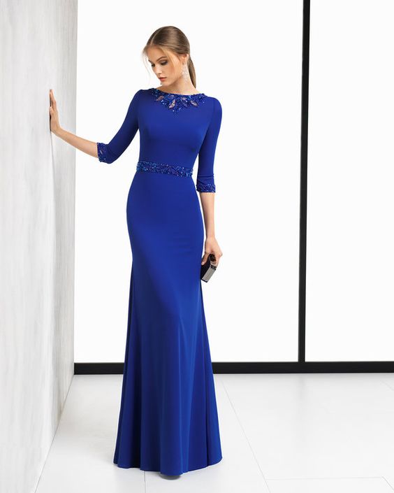 şık uzun elbiseler