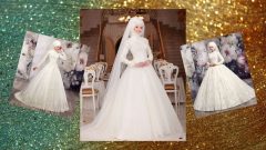 En Güzel Tesettürlü Gelinlik Modelleri