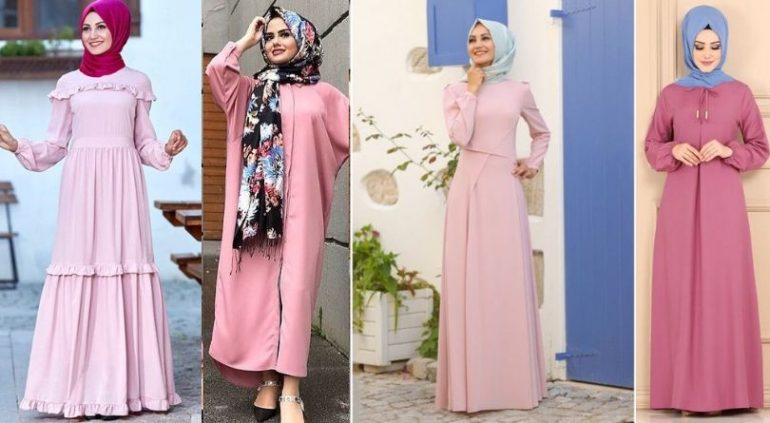 Pembe Elbisenin Üzerine Hangi Renk Eşarp Olur?