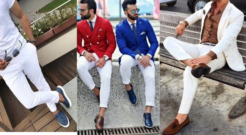 Beyaz Pantolon Altına Hangi Renk Ayakkabı Erkek
