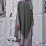 Haki Yeşili İle Uyumlu Renkler tesettür