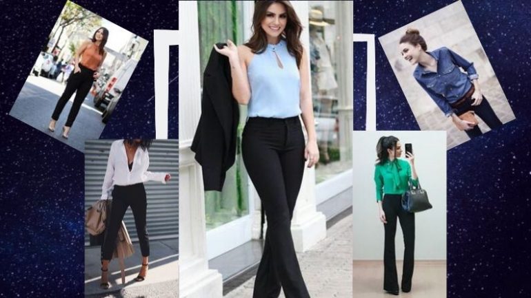 Siyah Pantolon Üstüne Ne Gider Kadın
