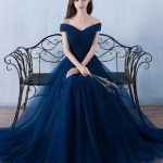 Lacivert Elbise modelleri 2019-2020