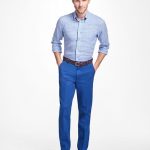 Saks Mavisi Pantolon üstüne ne renk giyilir