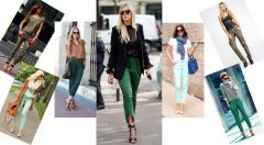 Yeşil Pantolon Üstüne Ne Giyilir Bayan