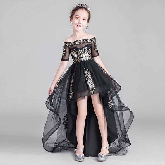 çocuk abiye saç modelleri