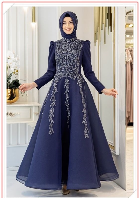 nişan elbisesi kapalı