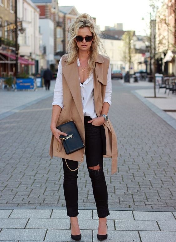 siyah kot altına ayakkabı