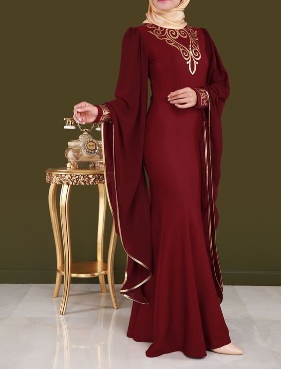 balık abiye modelleri tesettürlü