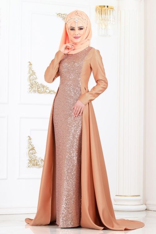 balık model abiye tesettür