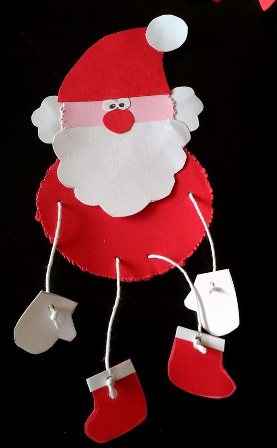 keçeden noel baba yapımı