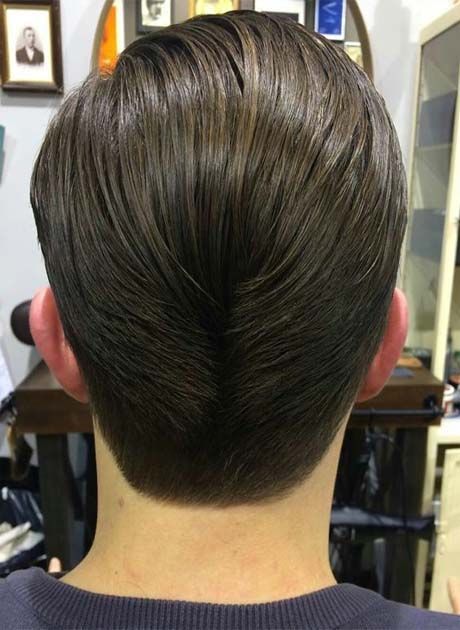 Erkek saç kesimi ense traşı