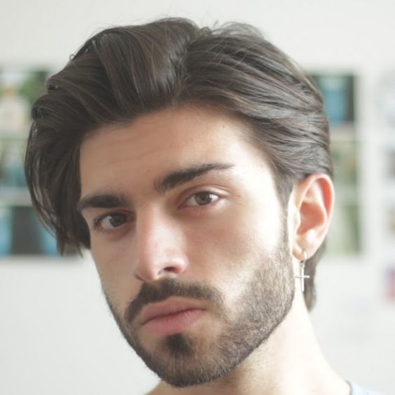 Kısadan Uzuna Saç Modeli Erkek