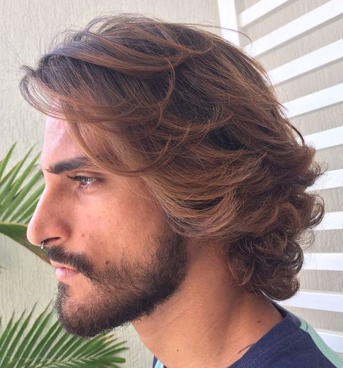 Uzun saç kesimleri erkek saç