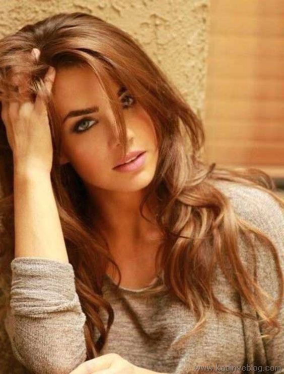 Karamel saç rengi tonları