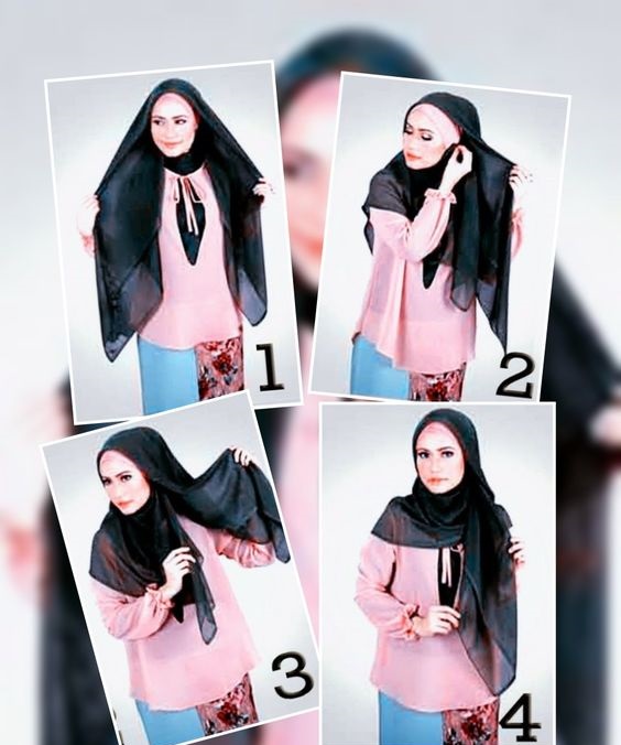 Şal Bağlama Modelleri Kolay