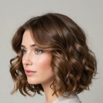 dalgalı küt saç modelleri