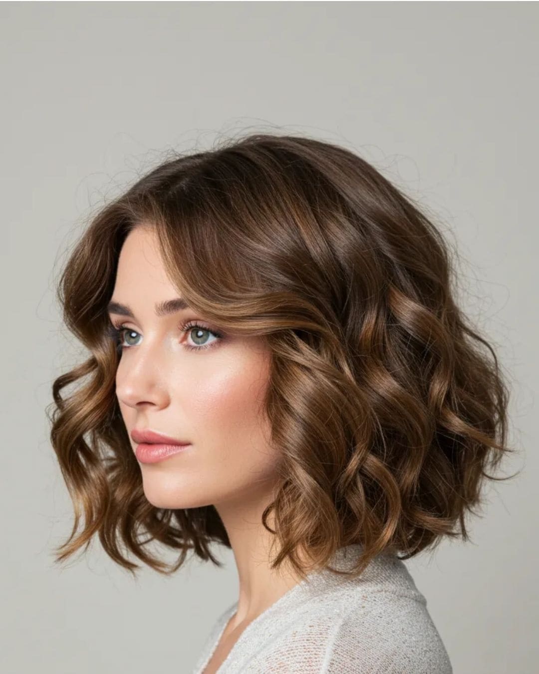 dalgalı küt saç modelleri