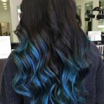 Siyah ombre saç