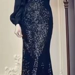 Aşırı zayıf bayanlar için abiye modelleri