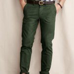 Koyu yeşil erkek pantolon