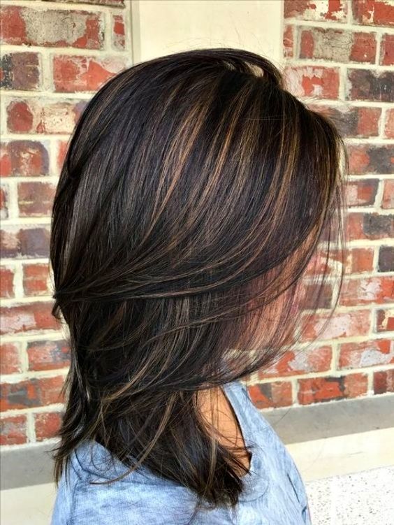 Siyah saça balyaj modelleri