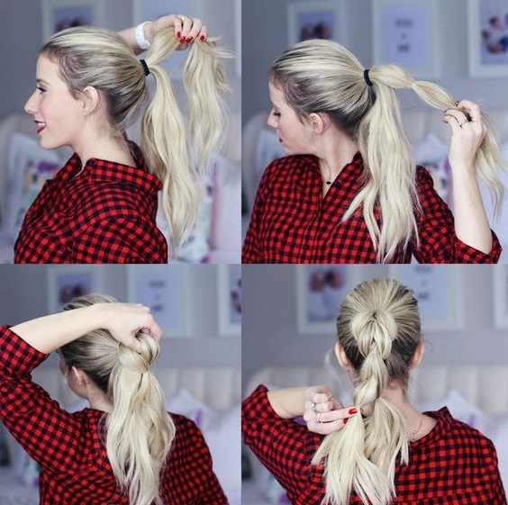 Okul için havalı saç modelleri ve yapılışları