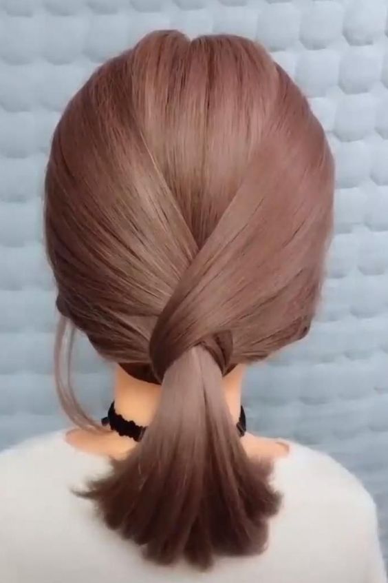 Okul için kolay saç modelleri ortaokul