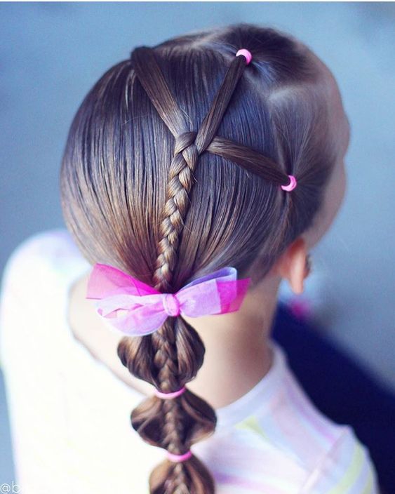 Okul için saç modelleri ortaokul