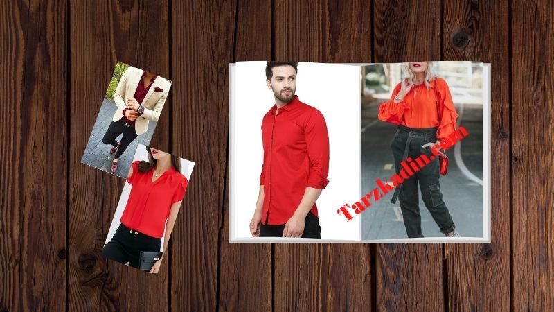 Kırmızı Gömleğin Altına Hangi Renk Pantolon Gider? (Kadın-Erkek)