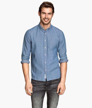 Mavi kot gömlek altına ne giyilir erkek