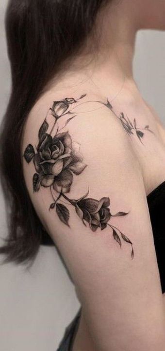 omuz dövmeleri kadın