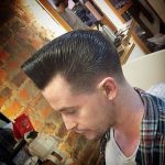 Pompadour saç sakal modeli