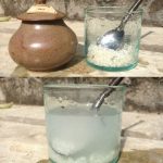 Saç için pirinç suyu maskesi