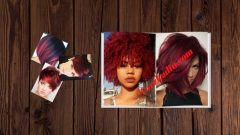 Kızıl Kısa Saç Modelleri Ombre Balyaj