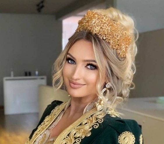 gelin boşnak topuzu