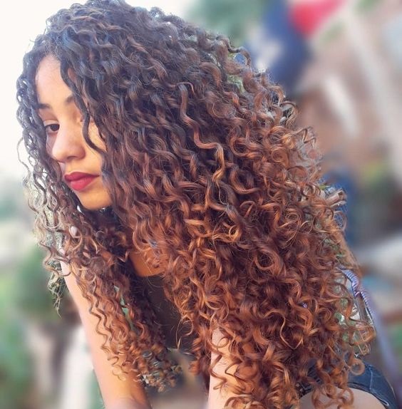 Kahverengi-kivircik-saca-ombre