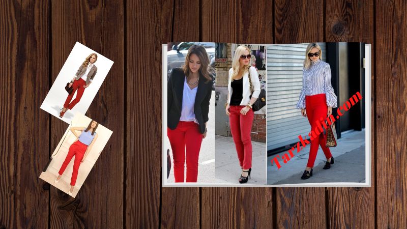 Kırmızı Pantolonun Üstüne Ne Renk Giyilir Kadın