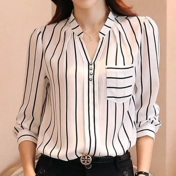 cizgili-sifon-gomlekler