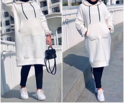 tesettür sweat tunik