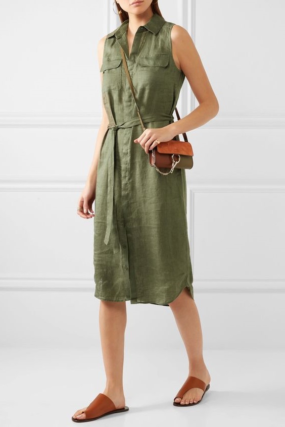 Yazlık gömlek elbise