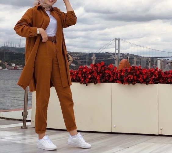 şık tesettür giyim
