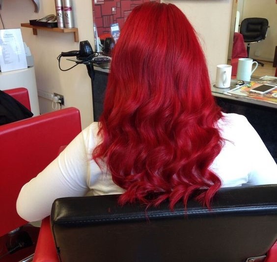 Ateş kızılı saç