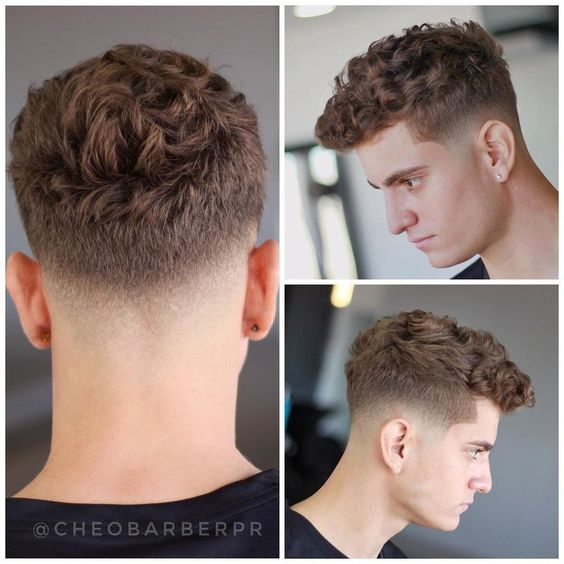 modern kısa saç modelleri-kıvırcık