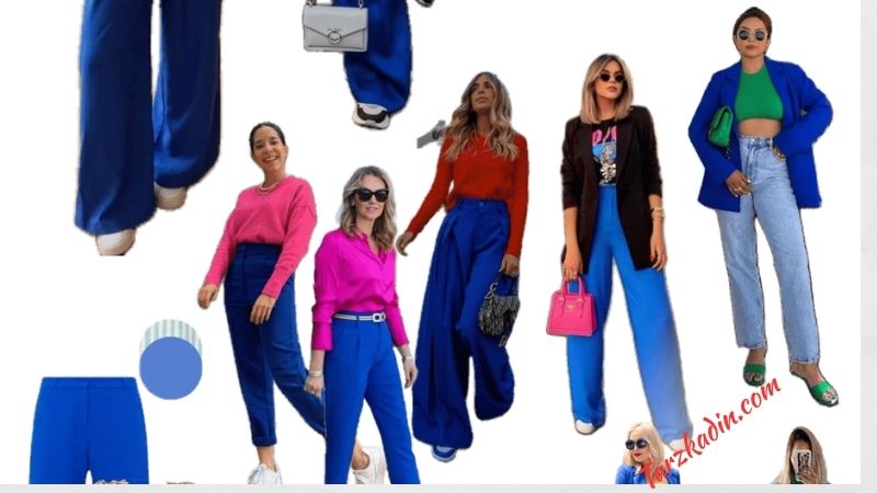 Elektrik Mavisi Rengi İle Uyumlu Renkler