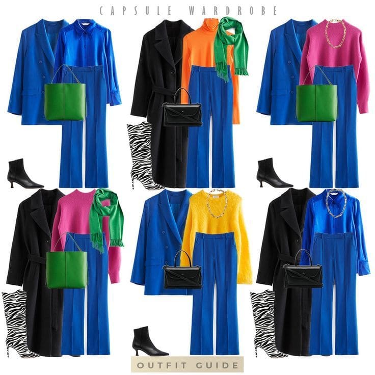 elektrik mavisi kombinler