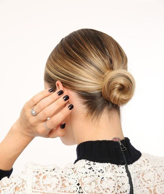ensede sleek bun