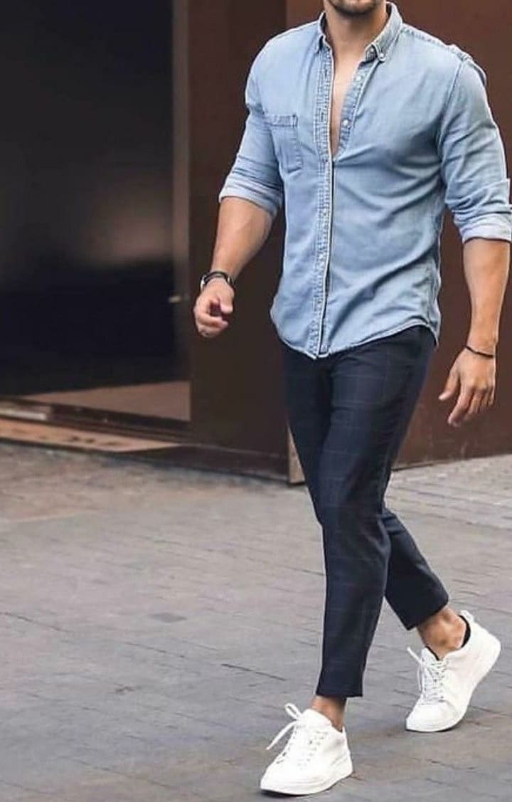 Kumaş Pantolon Üstüne Nasıl gömlek olur